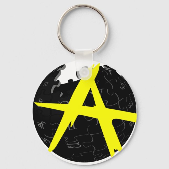 AnCap Wiki Key Ring (Front)