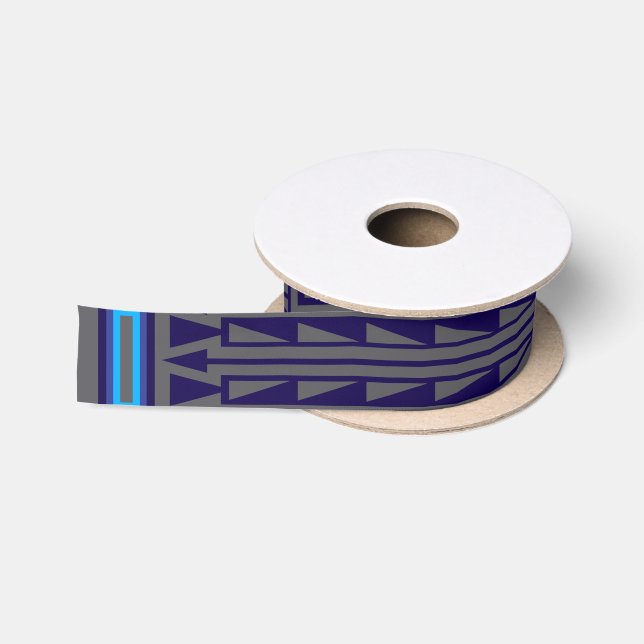 Ancestors Blue Satin Ribbon (Spool)