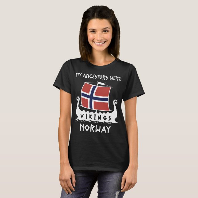 Ancestors Vikings Norway Classic norway t-Shirt (Front Full)