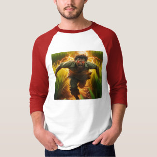 "Ancestral Rage: The Wake of the Mah Warrior T-Shirt