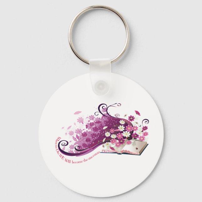 Ancestry Book Key Ring (Front)