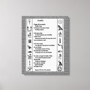 Ancestry Canvas Print