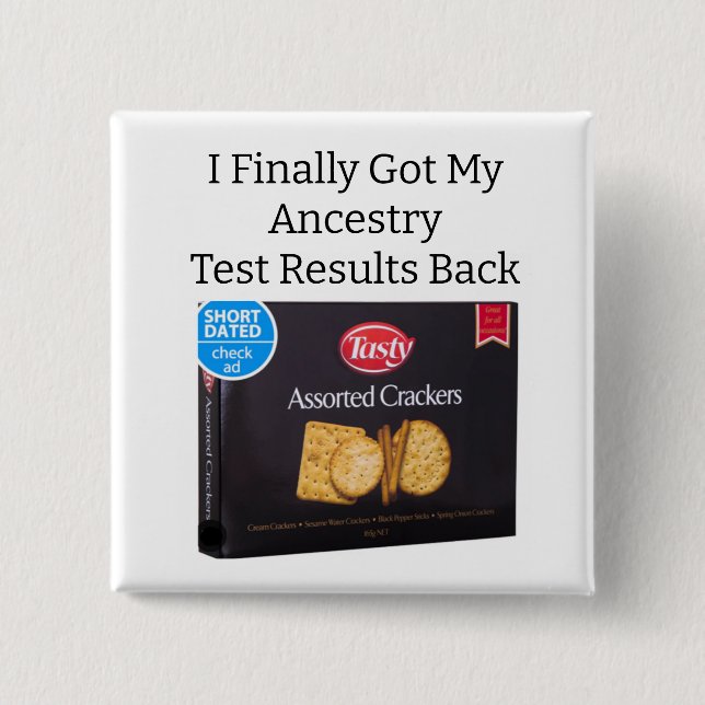 Ancestry Test Results Button (Front)