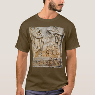 Anchises and Aphrodite Relief Sculpture Cut Out T-Shirt
