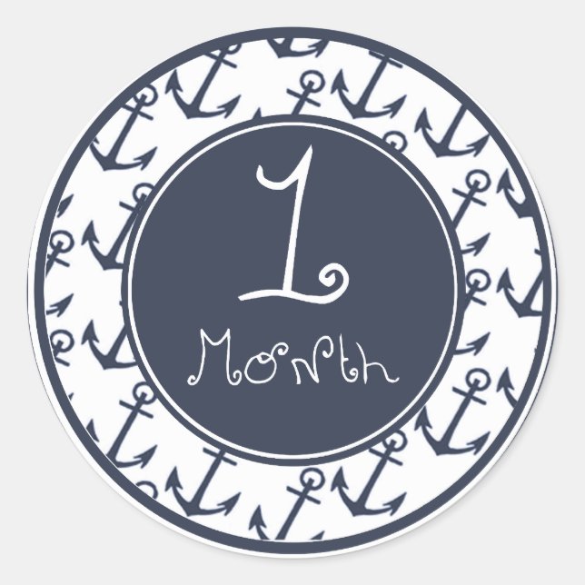 Anchor 1 Month Sticker (Front)