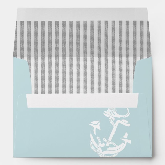 Anchor and Stripes Envelopes (Back (Bottom))