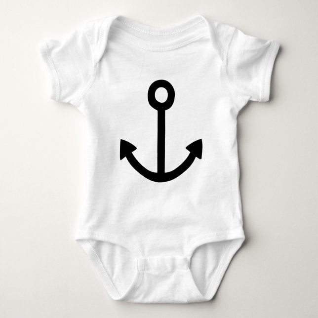 Anchor Baby Bodysuit (Front)