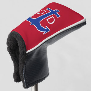 Anchor blue / Contour white + your monogram Golf Head Cover