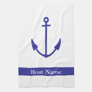 Anchor Boat Galley Towel