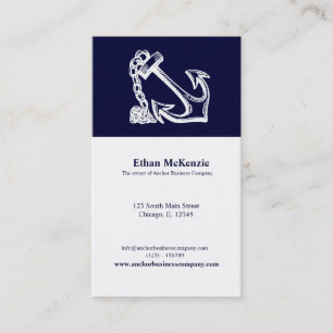 Anchor Business Card