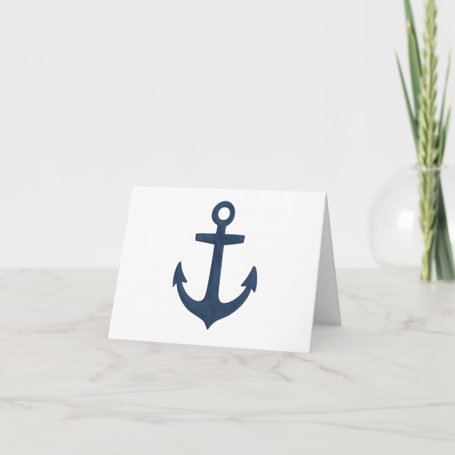 Anchor Card (blank)  (Front)