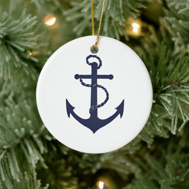Anchor Ceramic Tree Decoration (Tree)
