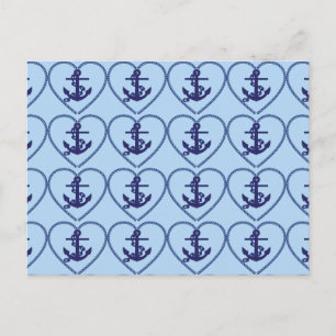 anchor chain hart postcard