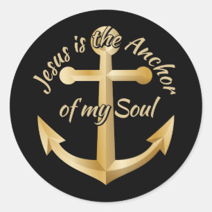 Anchor Classic Round Sticker