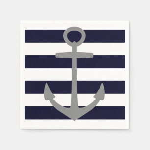 Anchor cocktail napkins