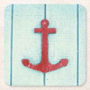 Anchor Décor Square Paper Coaster