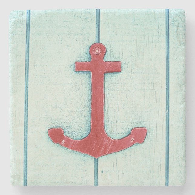 Anchor Décor Stone Coaster (Front)