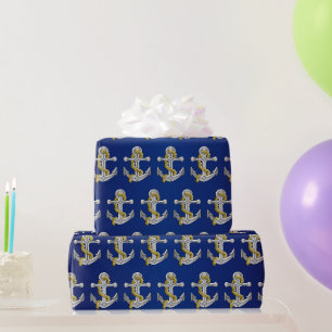 Anchor Design Any Background Colour Wrapping Paper