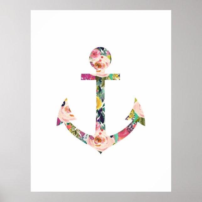 Anchor floral wall art nursery (Front)
