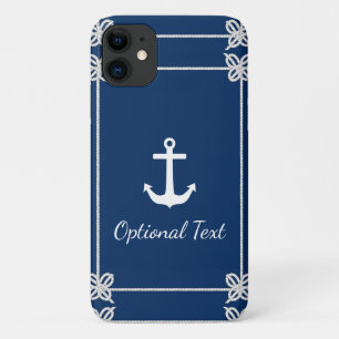 Anchor in Rope Frame Nautical Case-Mate iPhone Case