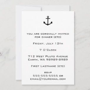 Anchor Invitation