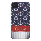 Anchor iPhone 4 4s Case Mate Cover Nautical