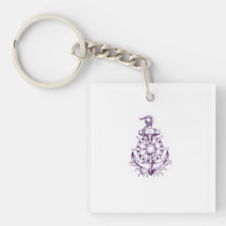 Anchor Key Ring