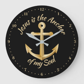 Anchor Large Clock