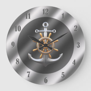Anchor Large Clock