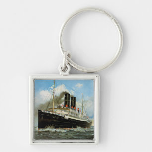 Anchor Line Key Ring
