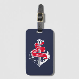Anchor Luggage Tag