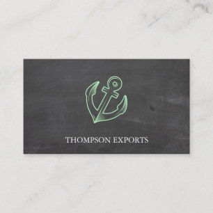 Anchor (Mint) Business Card