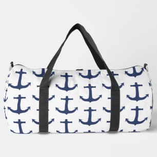 Anchor nautical coastal vibes  duffle bag