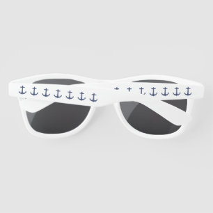 Anchor nautical coastal vibes  sunglasses