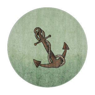 Anchor Nautical  Cutting Board