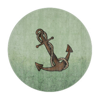 Anchor Nautical Cutting Board