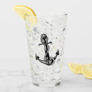 Anchor Nautical Glass