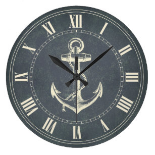 Nautical Wall Clocks Zazzle Co Nz - Nautical Wall Clock Nz