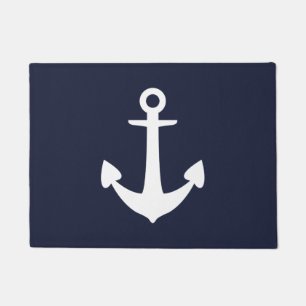Anchor Navy Doormat