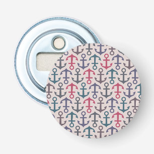 Anchor pattern bottle opener