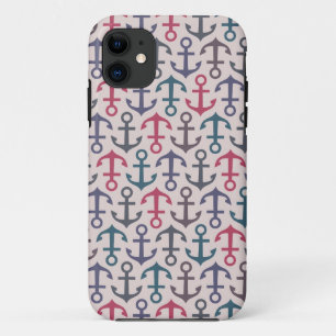 Anchor pattern iPhone 11 case