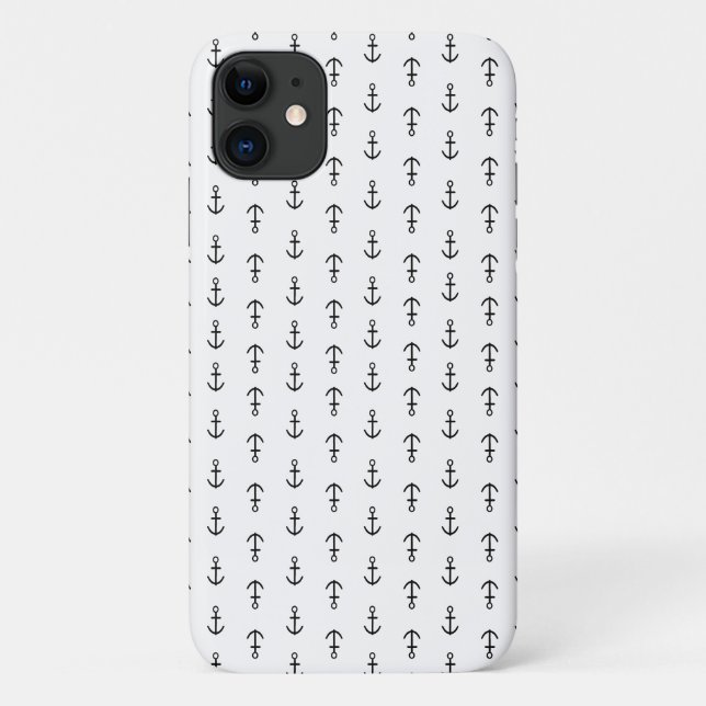 Anchor Pattern Case-Mate iPhone Case (Back)