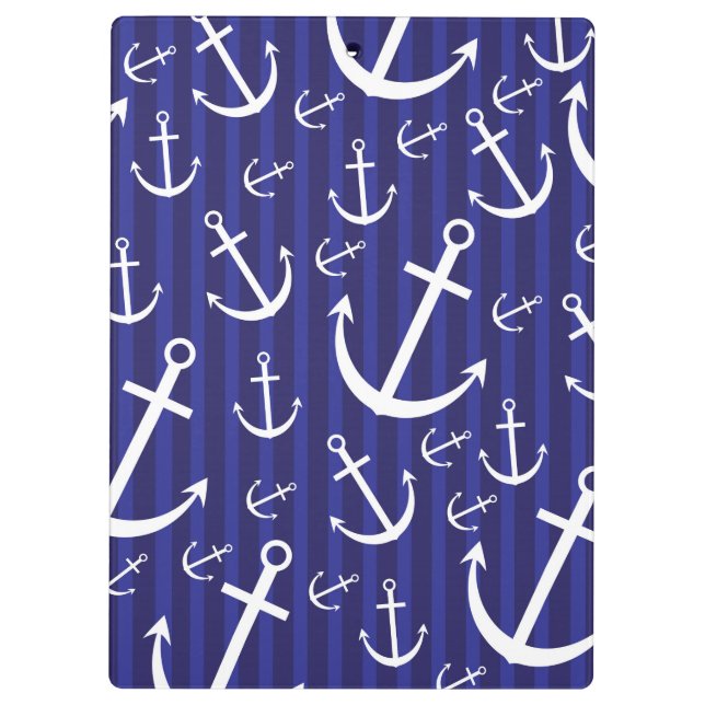 Anchor pattern clipboard (Back)