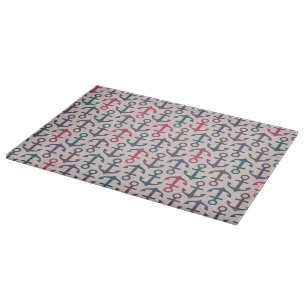 Anchor pattern cutting board