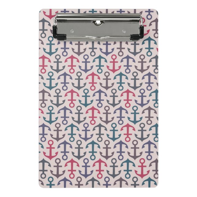 Anchor pattern mini clipboard (Front)