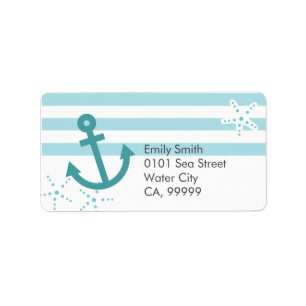 Anchor Personalised Label