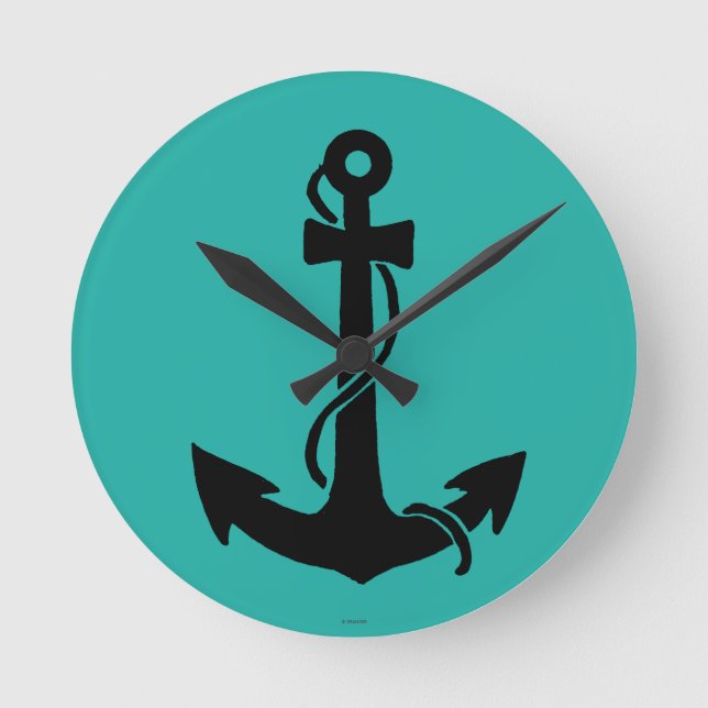 Anchor Round Clock (Front)