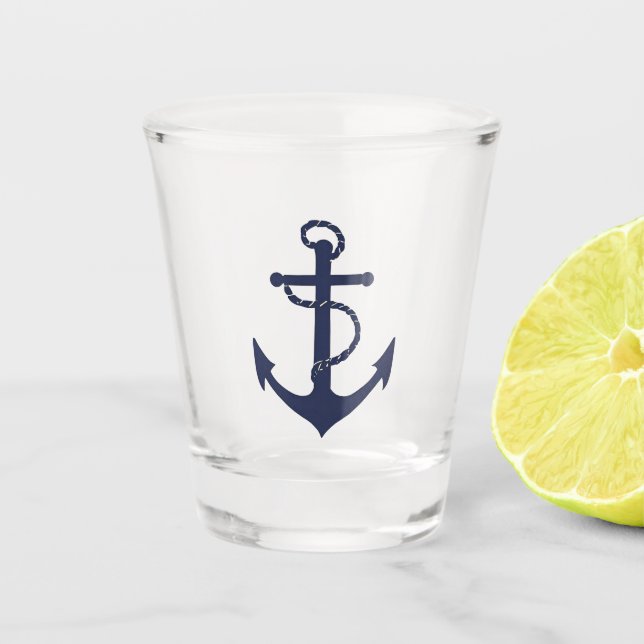 Anchor Shot Glass (Front)