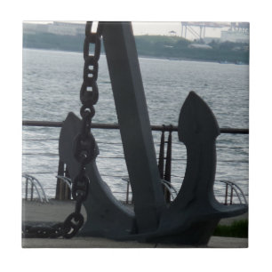 Anchor Small (4.25" x 4.25") Ceramic Photo Tile