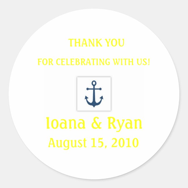 Anchor sticker (Front)